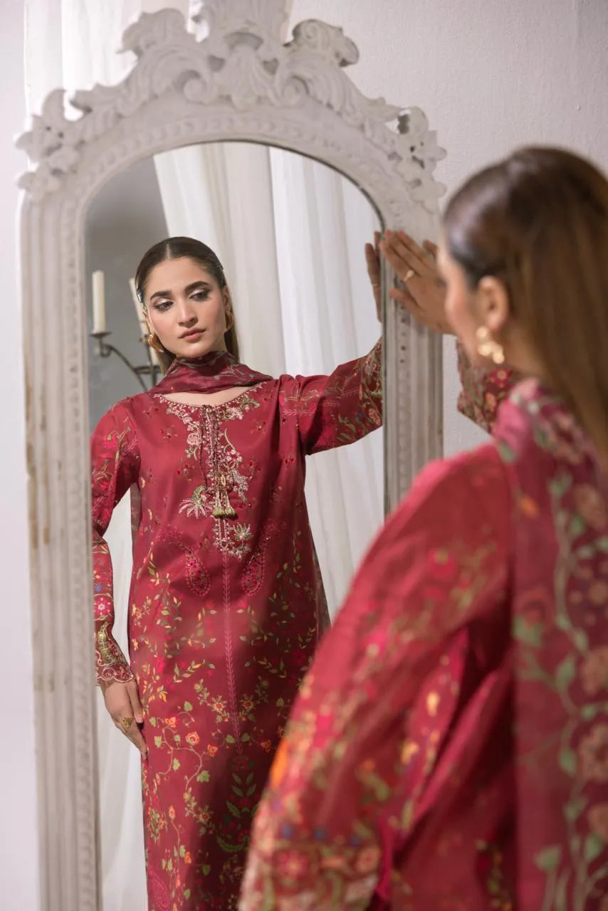 Rang e Ishq (Embroidered) - 3Pc
