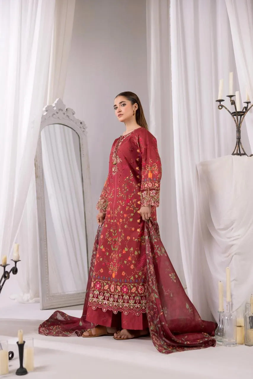 Rang e Ishq (Embroidered) - 3Pc
