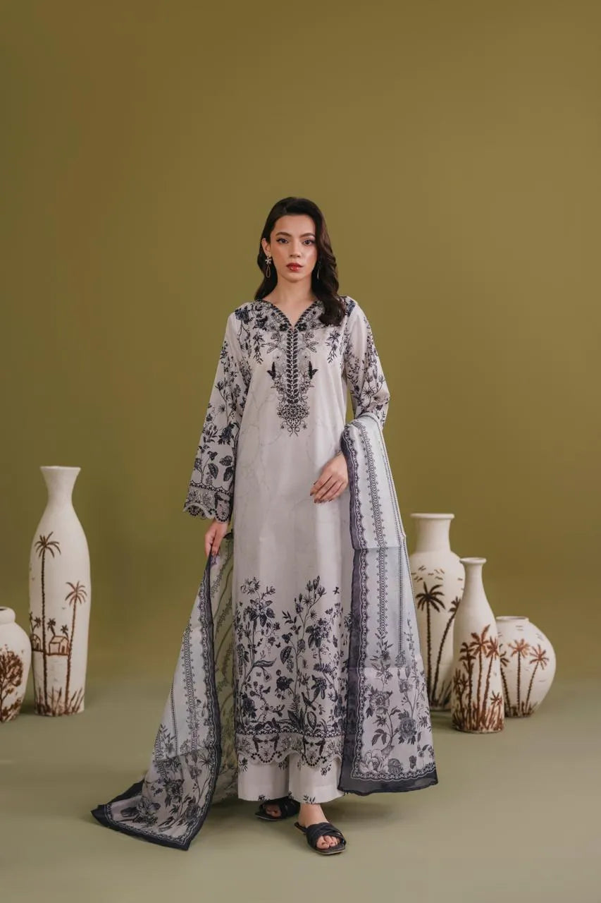 Sahare (Embroidered) - 3Pc
