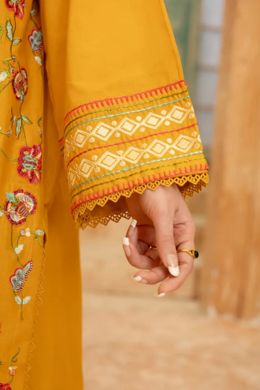 Aura (Mustard) - 4Pc
