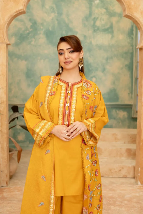 Aura (Mustard) - 4Pc