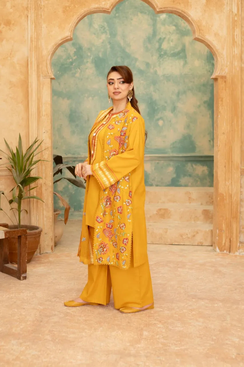 Aura (Mustard) - 4Pc