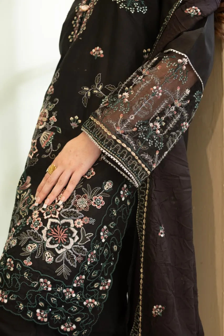 Angaar (Black) - 3Pc
