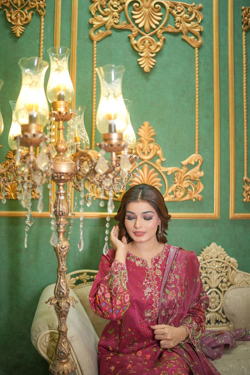 Rang e Ishq (Embroidered) - 3Pc