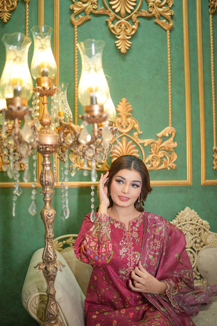 Rang e Ishq (Embroidered) - 3Pc